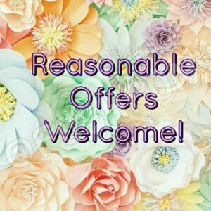 Reasonable offers welcome! pets